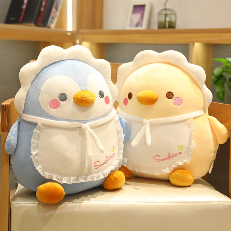 Stuffed Chick, Bear, Pig, Seal, Penguin Plush Toys