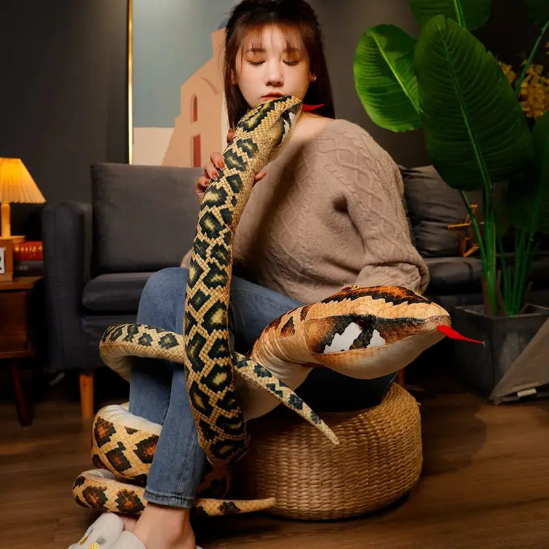 Stuffed Plush Toy Giant Long Snake