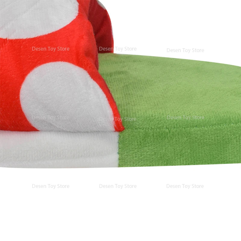 Mario Bros Plush Toys Big Poison Piranha Plant Slippers