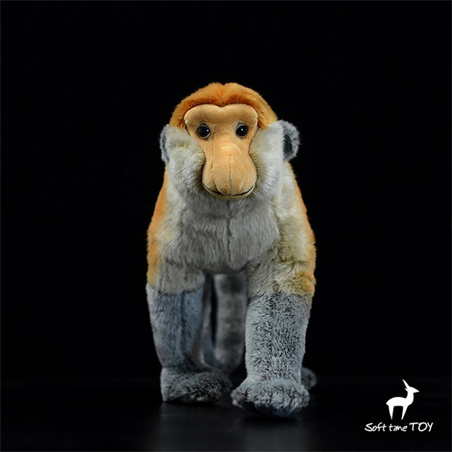 Proboscis Monkey Animal Stuffed Kawai Kid Toy