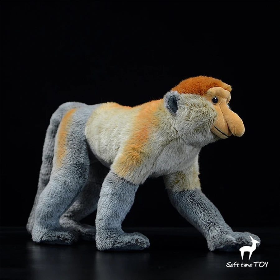 Proboscis Monkey Animal Stuffed Kawai Kid Toy