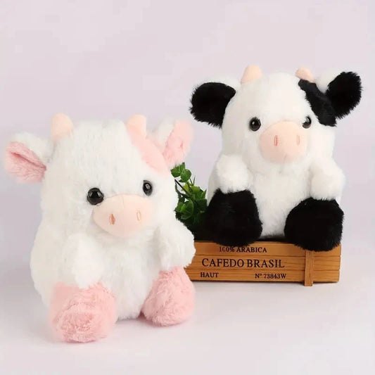 Kawaii Strawberry Cow Soft Stuffed Plushie