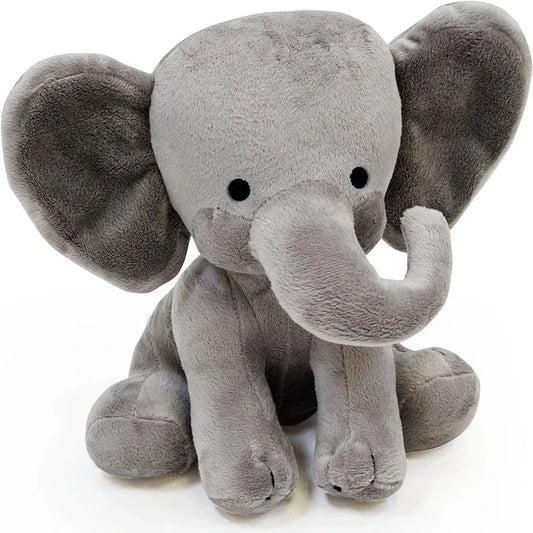 Gray Elephant Stuffed Plush Toy Kawaii