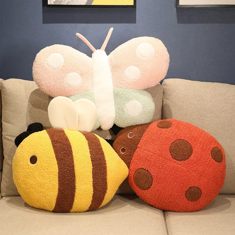 Stuffed Plush Toys Butterfly & Bee